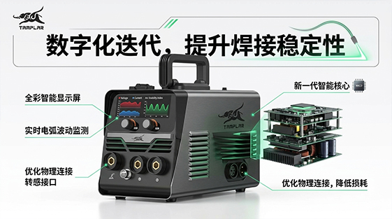 数字化逆变焊机技术迭代，提升焊接稳定性
